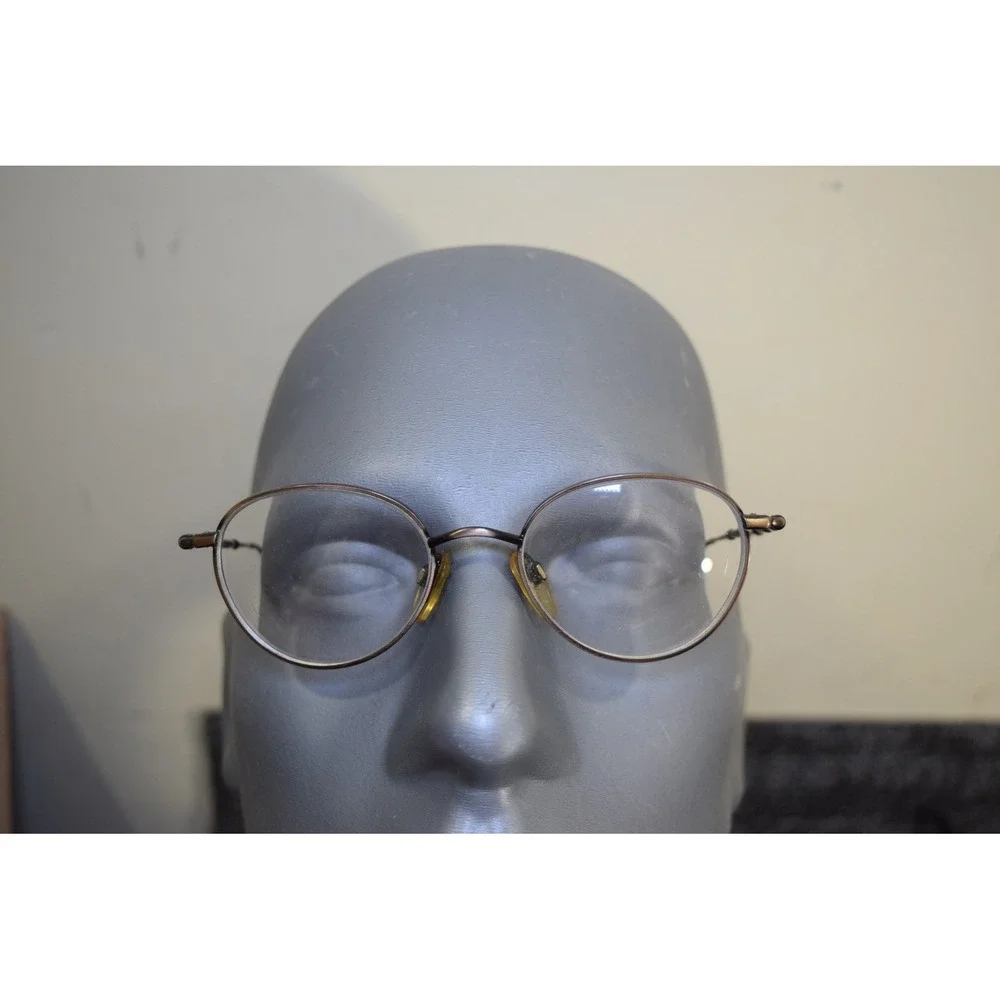 Anne Klein II 6003 K1050 Eyeglasses Brown Bronze Metal 50 19 135 Italy